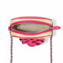 Rosie Straw Camera Bag -Brighton Store rosie straw camera bag natural orchid 1
