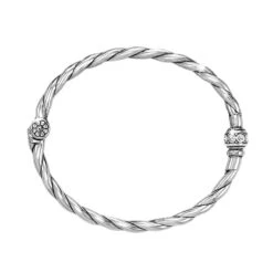 Shimmer Hinged Bangle