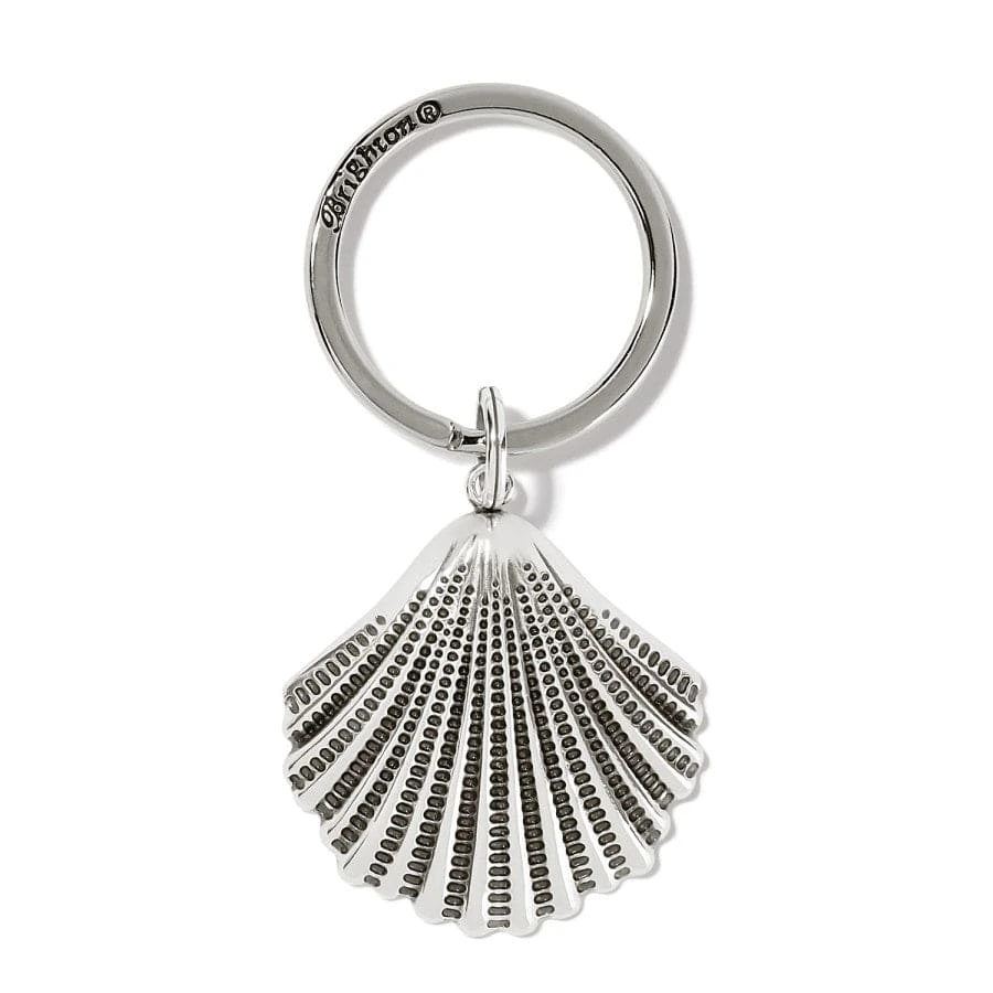 Silver Shells Key Fob 3 Silver Shells Key Fob