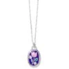 Simply Charming Flower Necklace -Brighton Store simply charming flower necklace silver blue 0 5e337941 fa8d 47a9 a53b e5444a415eaa