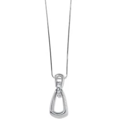 Spectrum Loop Necklace -Brighton Store spectrum loop necklace silver 0
