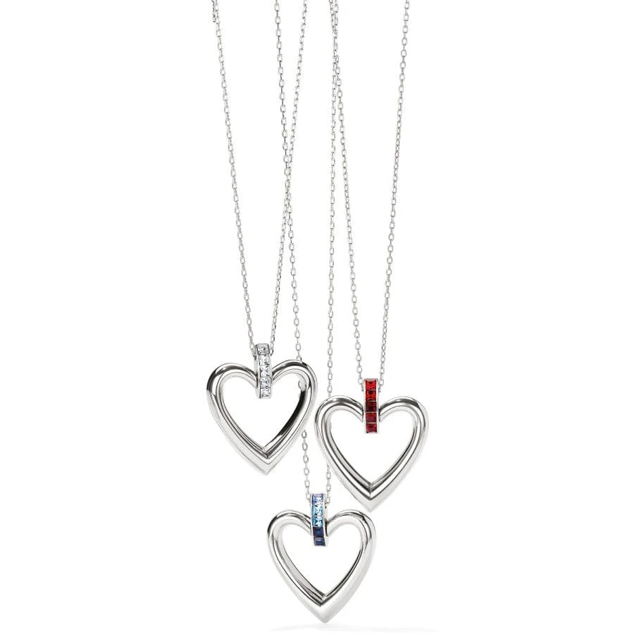 Spectrum Open Heart Necklace 8 Spectrum Open Heart Necklace - Image 6