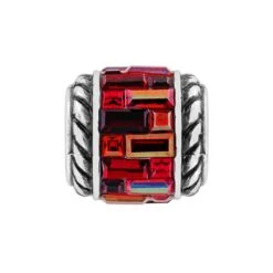 St Michel Bead -Brighton Store st michel bead silver red 0