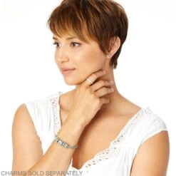 Stardust Thin Stopper Bead 7 Stardust Thin Stopper Bead -Brighton Store stardust thin stopper bead silver 2