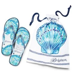 Surf Wedge Flip Flops -Brighton Store surf wedge flip flops blue 3 f60521ae 68ea 4253 b25f 4e59be0442a4