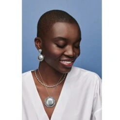 Telluride West Pendant Necklace -Brighton Store telluride west pendant necklace silver turquoise 3