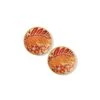 Terra Gold Post Earrings -Brighton Store terra gold post earrings gold red 0