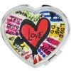 The Art Of Love Compact Mirror 2 The Art Of Love Compact Mirror -Brighton Store the art of love compact mirror silver multi 0