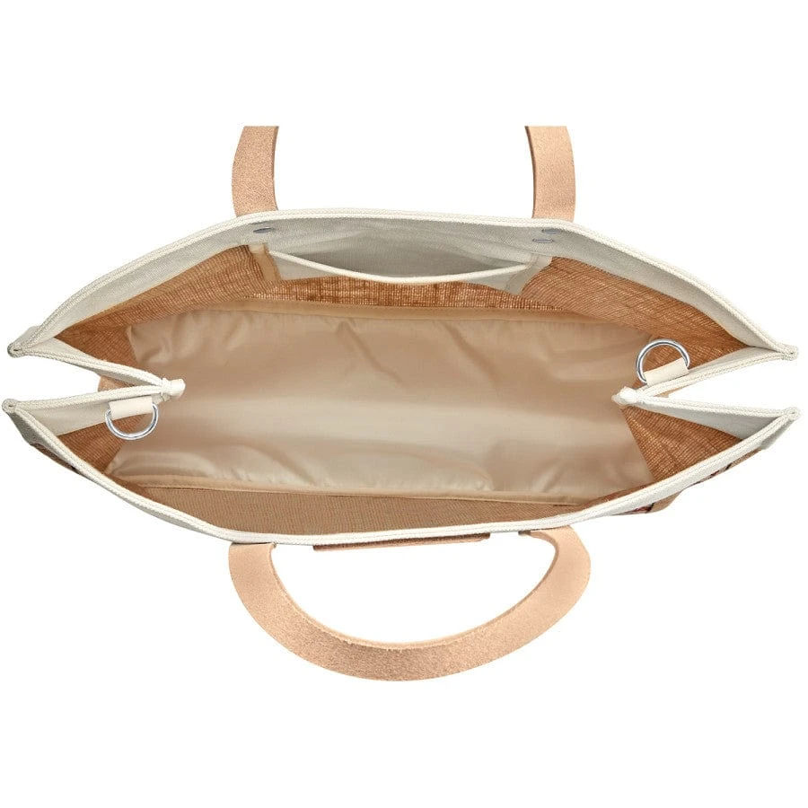 The Picnic East West Burlap Tote 4 The Picnic East West Burlap Tote - Image 2