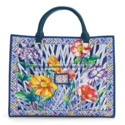 Trellis Blooms Campbell Tote -Brighton Store trellis blooms campbell tote multi 2