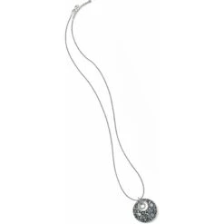 Trust Your Journey Convertible Necklace -Brighton Store trust your journey convertible necklace silver aqua 3