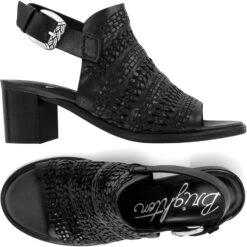 Twine Woven Sandals 7 Twine Woven Sandals -Brighton Store twine woven sandals black 1