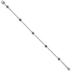 Twinkle Anklet -Brighton Store twinkle anklet silver sapphire 1