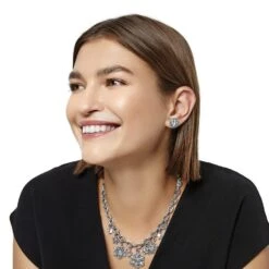 Twinkle Large Post Earrings -Brighton Store twinkle large post earrings silver 4