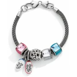 Two Times The Joy Bracelet -Brighton Store two times the joy bracelet blue pink 1 1c0fad27 293c 4cc2 8f91 4ee611662984