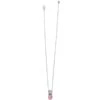 Venus Necklace 1 Venus Necklace -Brighton Store venus necklace silver light pink 1