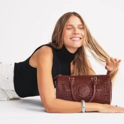 Vereda Satchel -Brighton Store vereda satchel garnet 3