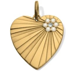 Vintage Heart Amulet